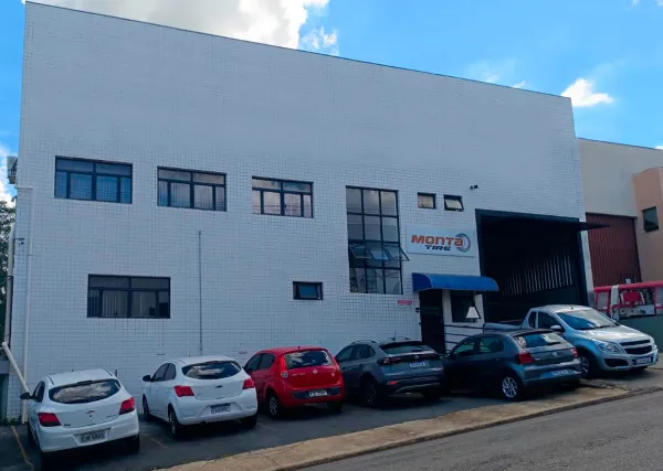 Fachada da fábrica da Monta Tire em Valinhos/SP